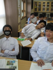 Cautious students Cautious students