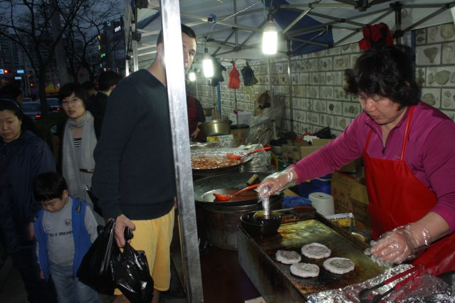 Matt's Korean pancake lady